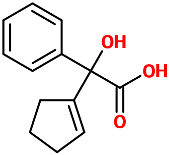 (image for) MC012634 1-Cyclopenten-1-yl(hydroxy)phenylacetic acid